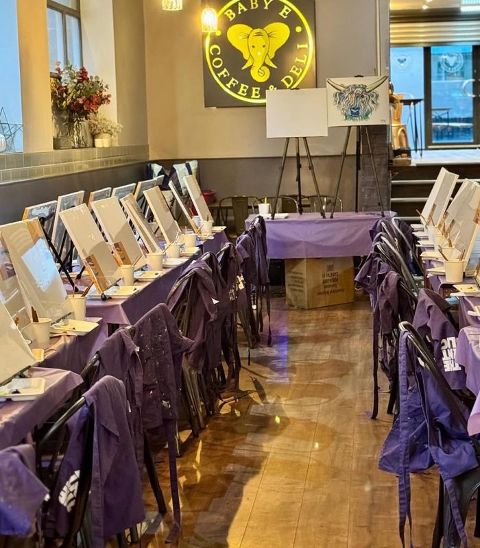 paint-and-sip-RainbowCow-painting (2)